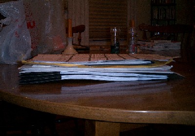 big, freakin' pile o' papers