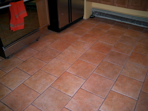 pretty, pretty kitchen floor