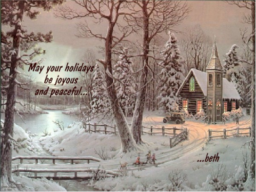 may your holidays be joyous and peaceful!